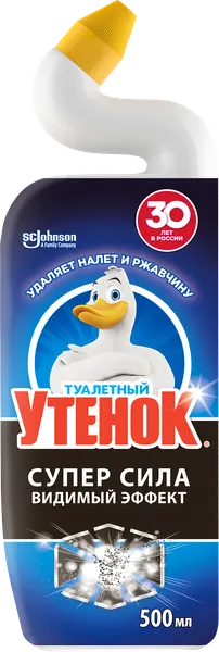 Изображение Средство для унитаза Туалетный Утенок видимый эффект Эс Си Джонсон п/у, 500 мл