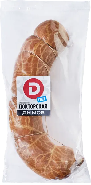 Изображение Колбаса вареная Дымов докторская гост Дымовское КП синюга 