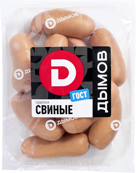 Изображение Сардельки Дымов свиные Дымовское КП в/у 
