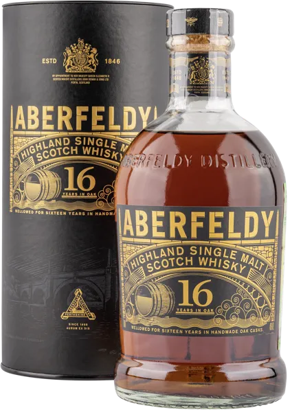 Изображение Виски односолодовый Аберфелди хайлэнд 16 лет Бакарди п/у, 0,7 