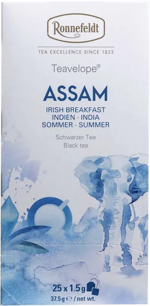 Изображение Чай черный в пакетиках Роннефельд ассам Ронненфельд кор, 25*1,5 г