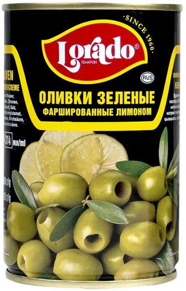 Изображение Оливки с лимоном Лорадо Асеитунера ж/б, 314 г