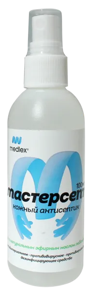 Изображение Антисептик для рук спрей Мастерсепт масло лаванды Медлекспром п/у, 100 мл