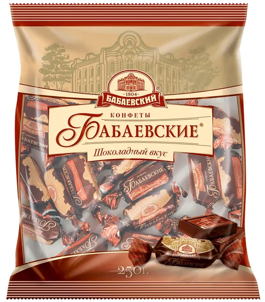 Изображение Конфеты пралине Бабаевские шоколадный вкус ОК Бабаевский м/у, 250 г