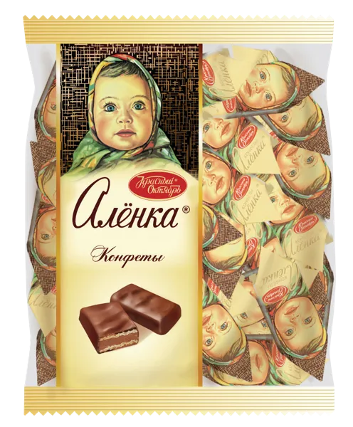 Изображение Конфеты вафельные Аленка ОК Красный Октябрь м/у, 250 г