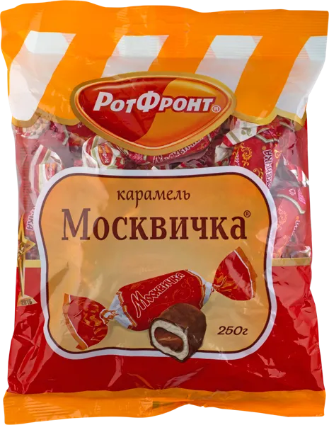 Изображение Карамель глазированная Москвичка с ликерной начинкой ОК Рот- Фронт м/у, 250 г