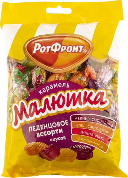 Изображение Карамель леденцовая Малютка ассорти ОК Рот- Фронт м/у, 250 г