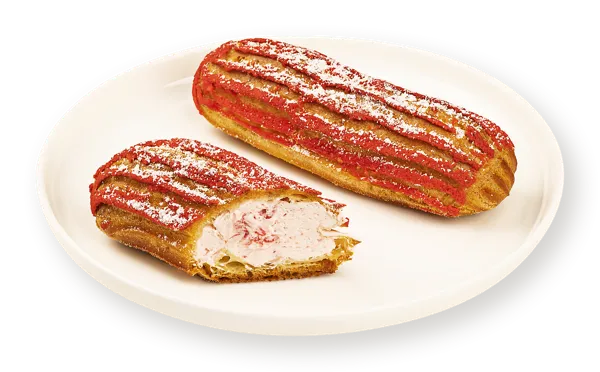 Изображение Пирожное крамбл заварное Эклер клубника СП ТАБРИС п/б, 65 г