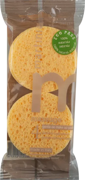 Изображение Спонж для снятия макияжа Мартини целлюлоза Мартини спа м/у, 4 шт