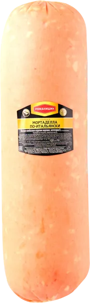 Изображение Колбаса вареная Романишин мортаделла по-итальянски ИП Романишин Д.А. мгс 