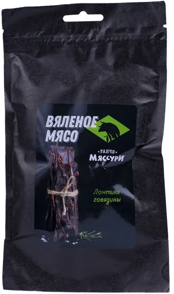 Изображение Мясо вяленое Мяссури говядина ломтики Сервис Юнит м/у, 50 г