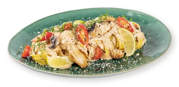 Изображение Паста с соусом Том Ям Фьюжн с куриным филе СП ТАБРИС пл/уп, 310 г