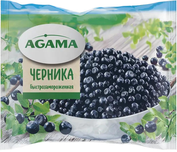 Изображение Ягоды замороженные Агама черника Агама Роля Гринланд м/у, 250 г