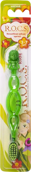 Изображение Зубная щетка детская 3-7 лет Рокс кидс ЕвроКосМед к/у, 1 шт