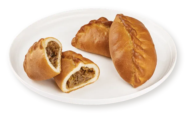 Изображение Пирожок печеный постный С капустой и грибами СП ТАБРИС м/у, 80 г