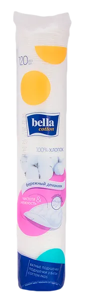 Изображение Ватные диски Белла АО ТЗМО С.А. м/у, 120 шт