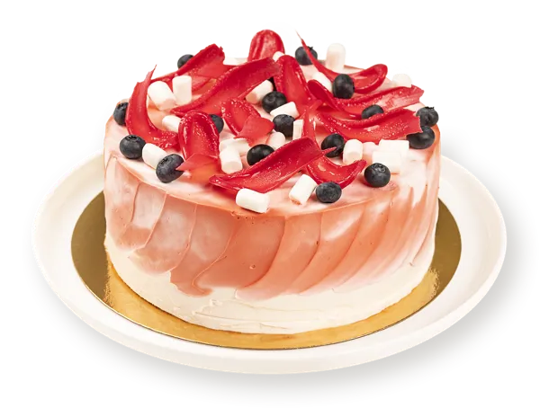 Изображение Торт бисквитный Клубничный СП ТАБРИС кор