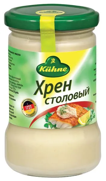 Изображение Хрен Кюне столовый Карл Кюне с/б, 250 г