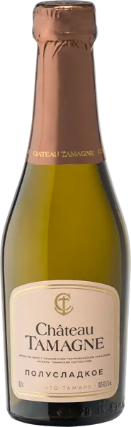 Изображение Вино игристое белое п/сл Шато Тамань ЗГУ Кубань Вино с/б, 0,2 л