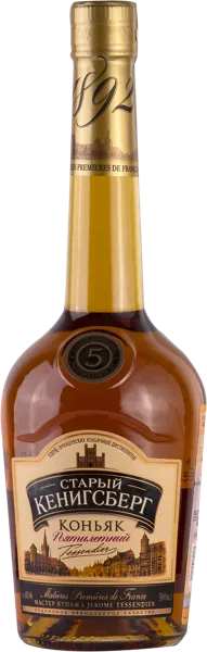 Изображение Коньяк 5 лет 40% Старый Кенигсберг Альянс 1892 ВКЗ с/б, 0,5 л