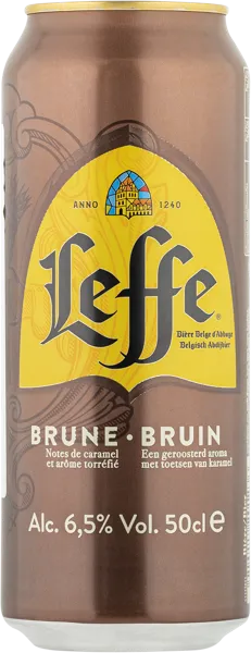 Изображение Пиво темное Эль 6,5% Леффе брюне Сан ИнБев ж/б, 0,5 л