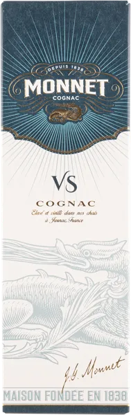 Изображение Коньяк от 2-х лет 40% Монне вс Ж Ж Монне эт Ко п/у, 0,7 л