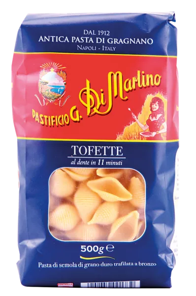 Изображение Макароны короткие Ди Мартино из Граньяно ракушки тофетте бронзо Ди Мартино м/у, 500 г