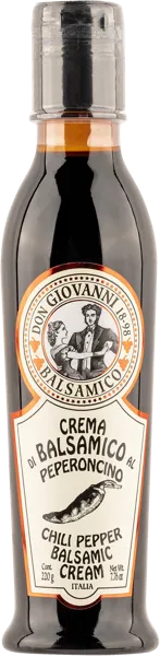 Изображение Крем бальзамический Дон Джованни из Модены с перцем Чили Леонарди п/б, 175 мл