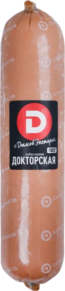 Изображение Колбаса вареная белк обол Дымов докторская гост Дымовское КП  
