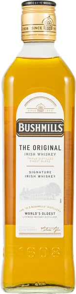 Изображение Виски купажированный Бушмилс ориджинал 3 года Бушмилс с/б, 0,5 л