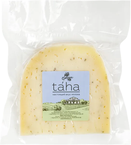 Изображение Сыр 50% полутвердый Таха с прованскими травами КФХ Тахмазян м/у 