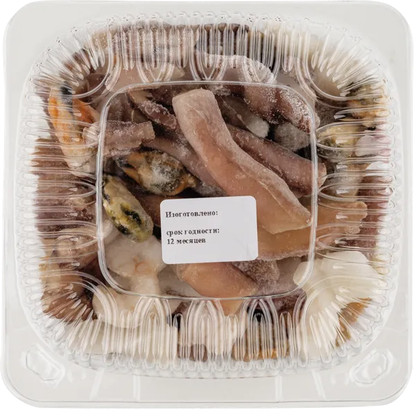 Изображение Морепродукты в глазури Агама морской коктейль Агама вес 