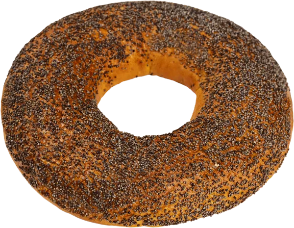 Изображение Бублик сдобный пшеничный Школьный с маком СП ТАБРИС 00 м/у, 85 г