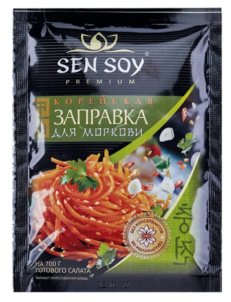 Изображение Заправка для моркови Сэн Сой по-корейски Состра м/у, 80 г
