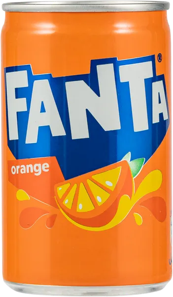 Изображение Напиток газ импорт Фанта апельсин Кока Кола Инт ж/б, 0,15 л