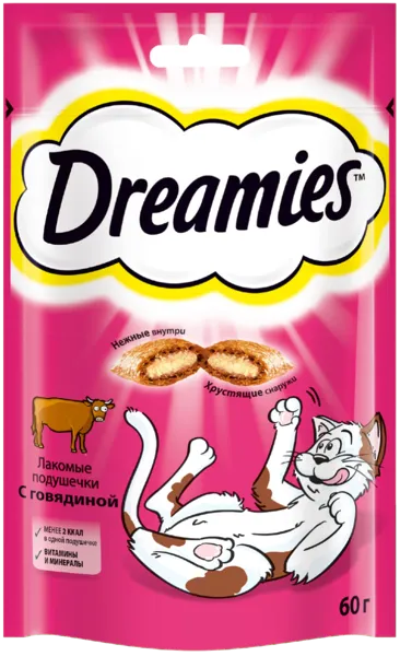 Изображение Лакомство для кошек Дримис говядина Марс м/у, 60 г