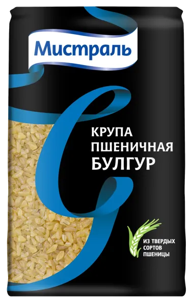 Изображение Крупа Пшеничная Мистраль булгур Мистраль м/у, 500 г