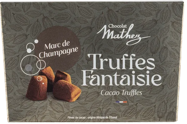 Изображение Трюфели Матез земли Луары со вкусом шампанского Матез кор, 250 г