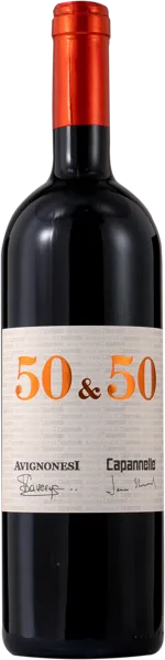 Изображение Вино красное сухое стиль №3 Санджовезе Мерло Тоскана 50&50 Авиньонези с/б, 0,75 л