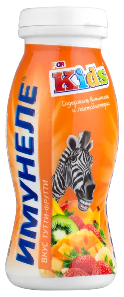 Изображение Йогурт 1% питьевой Нео Имунеле Кидс тутти-фрутти ВБД п/б, 100 г