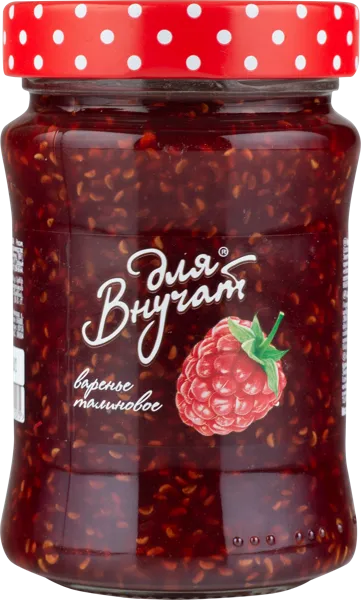 Изображение Варенье из малины Для внучат Абрико с/б, 340 г