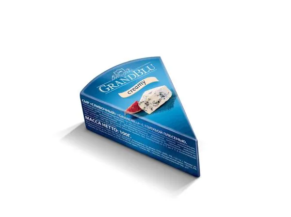 Изображение Сыр 50% голубой с плесенью Милкана гранд блю Милкана м/у, 100 г