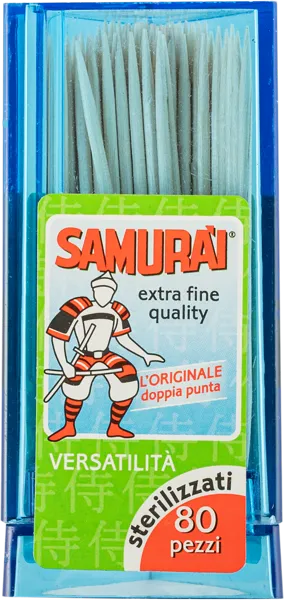 Изображение Зубочистки березовые Самурай треугольник Сисма п/у, 80 шт
