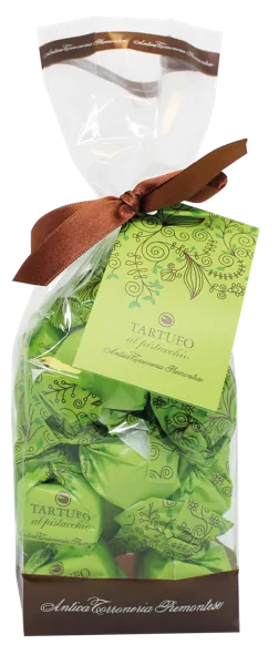 Изображение Трюфели белый шоколад Антика Торронерия Пьемонт с фисташкой Джиолосита м/у, 200 г