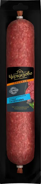 Изображение Колбаса сырокопченая Черкизово Премиум салями селективо Черкизово  