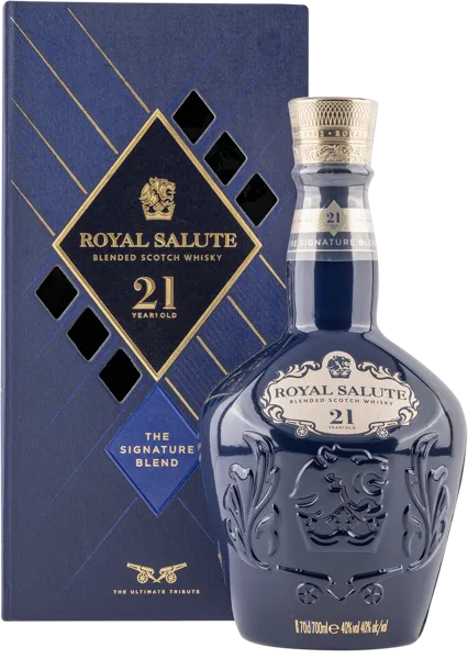 Изображение Виски купажированный Чивас Ригал королевский салют 21 год Чивас Бразерс п/у, 0,7 л