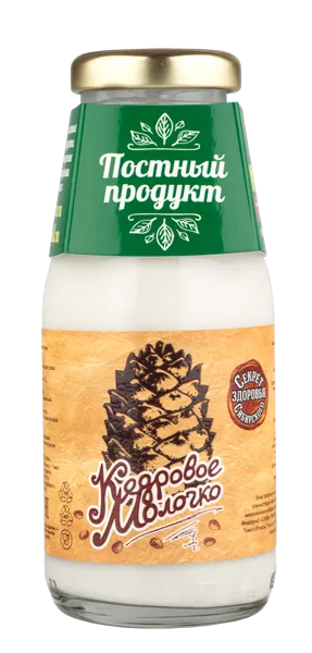 Изображение Молоко кедровое САВА ТПК САВА с/б, 200 мл
