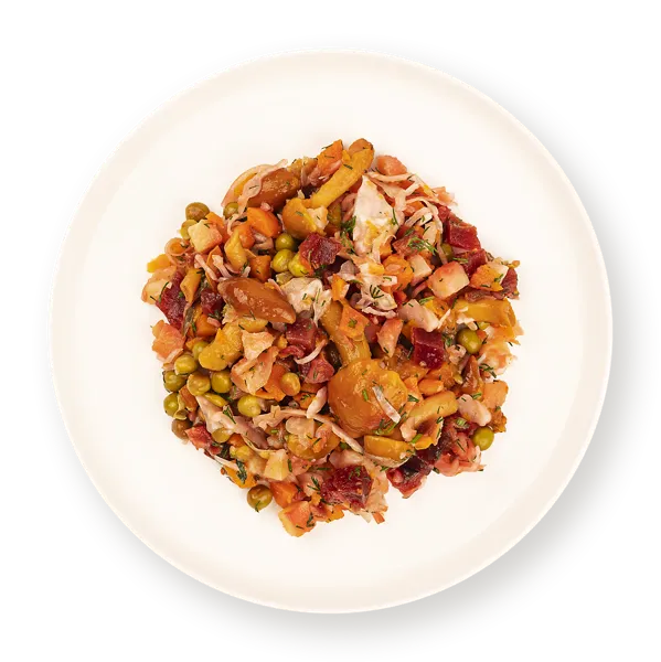 Изображение Салат постный Винегрет с грибами СП ТАБРИС вес 