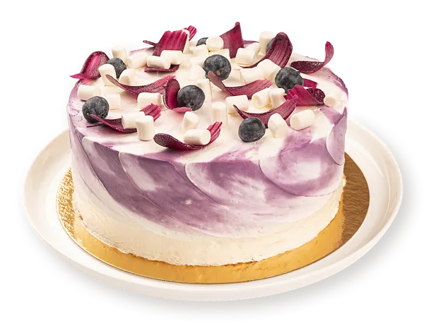 Изображение Торт бисквитный Черничный СП ТАБРИС кор 