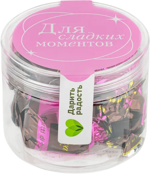 Изображение Конфеты в темном шоколаде Олива с ягодной начинкой Дольчиолива м/у 